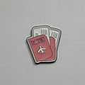 Passport metal sticker