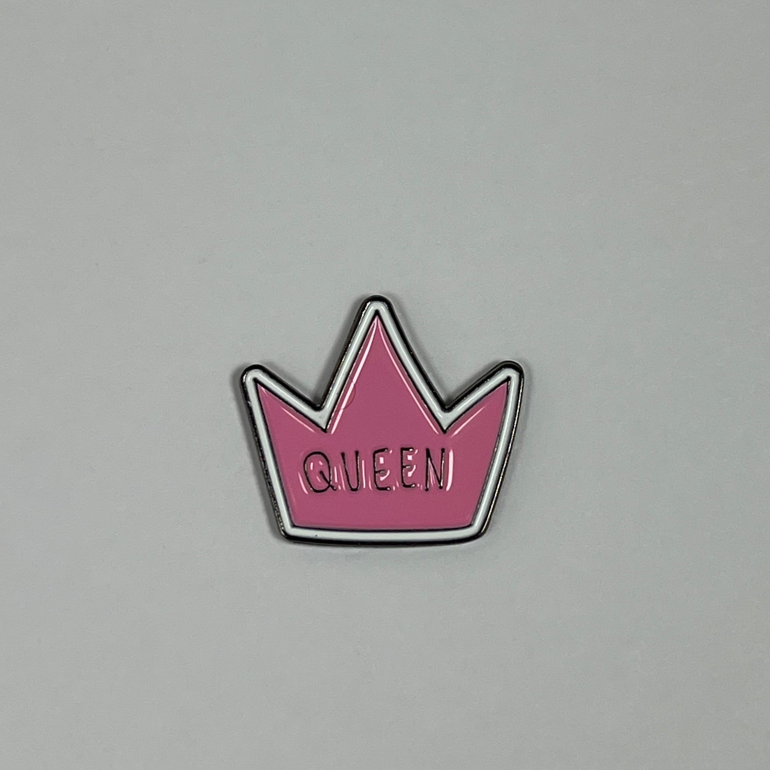 Queen metal sticker
