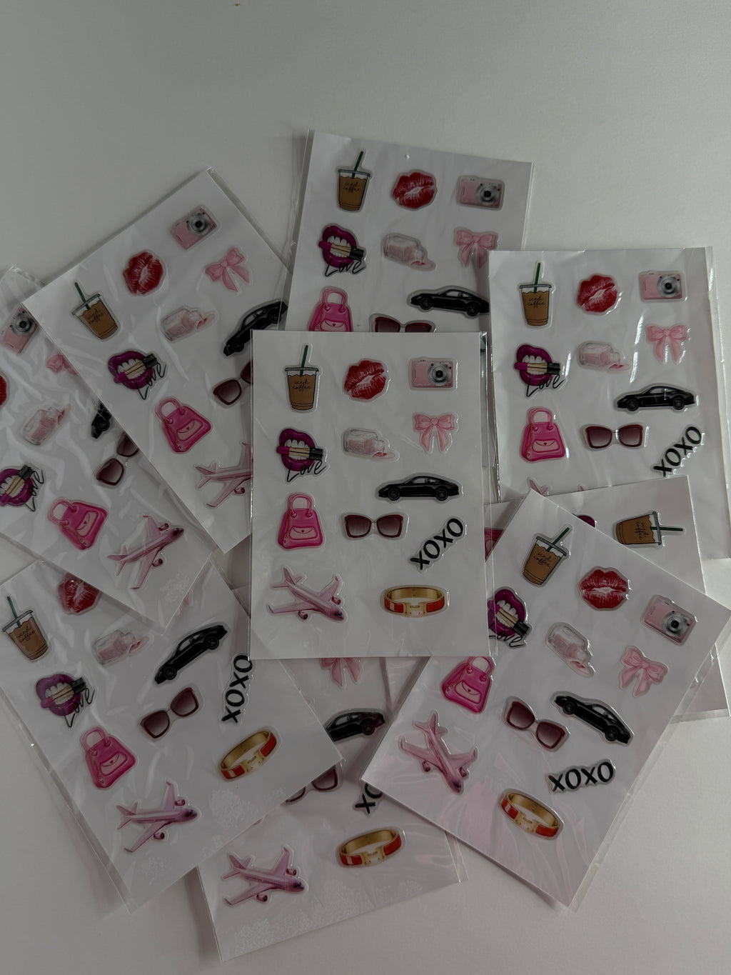 Love 3d stickers
