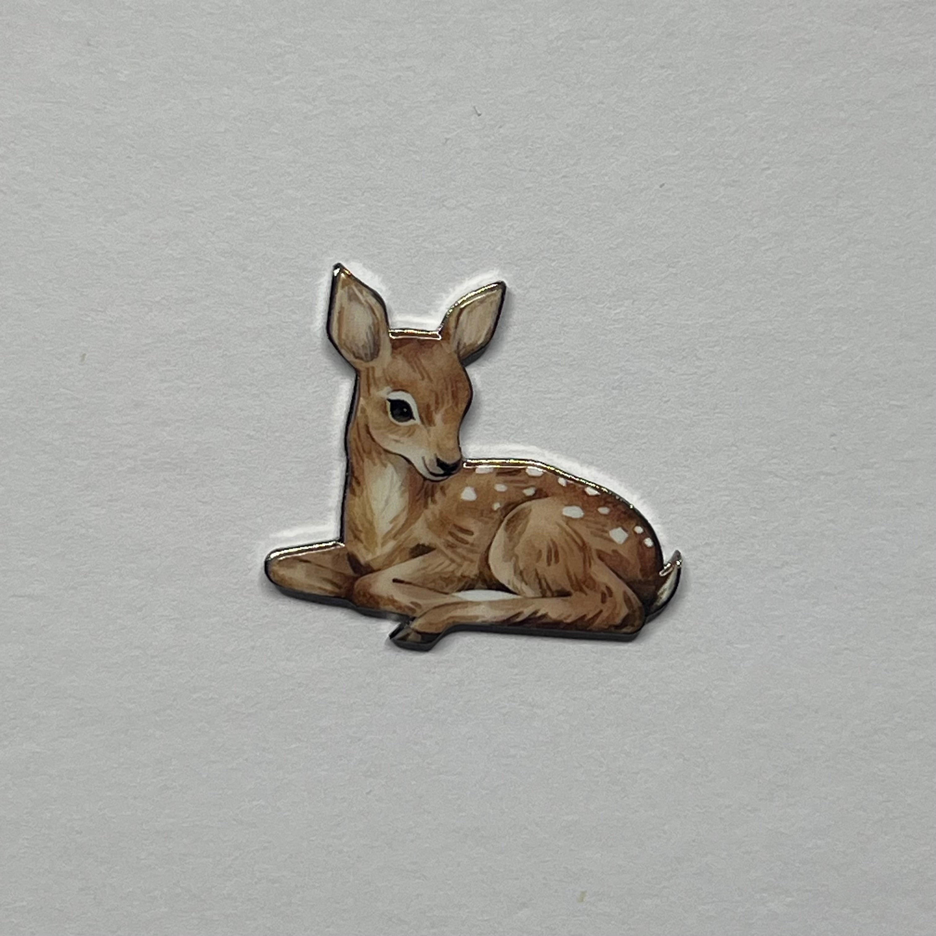 Bambi metal sticker