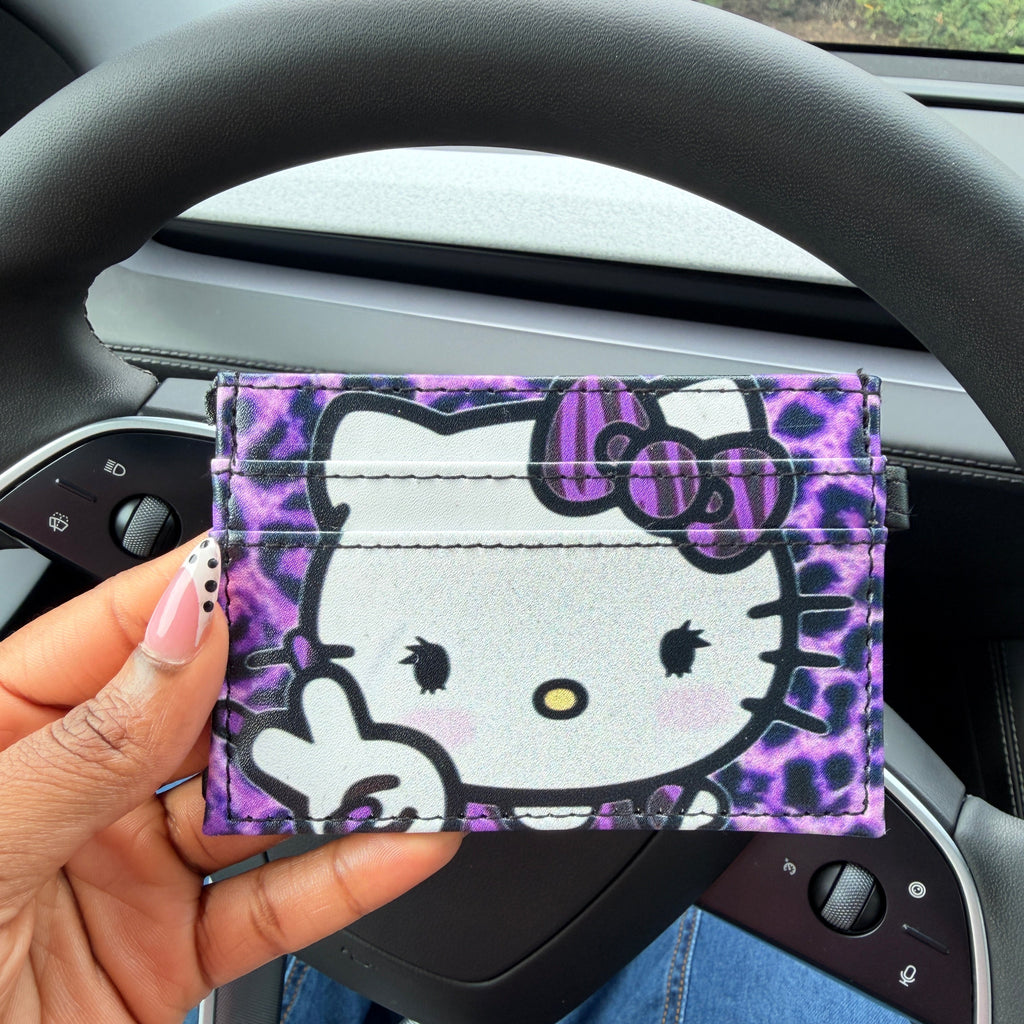 HK wallet purple