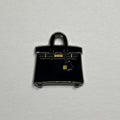 Black bag metal sticker