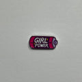 Girl power metal sticker