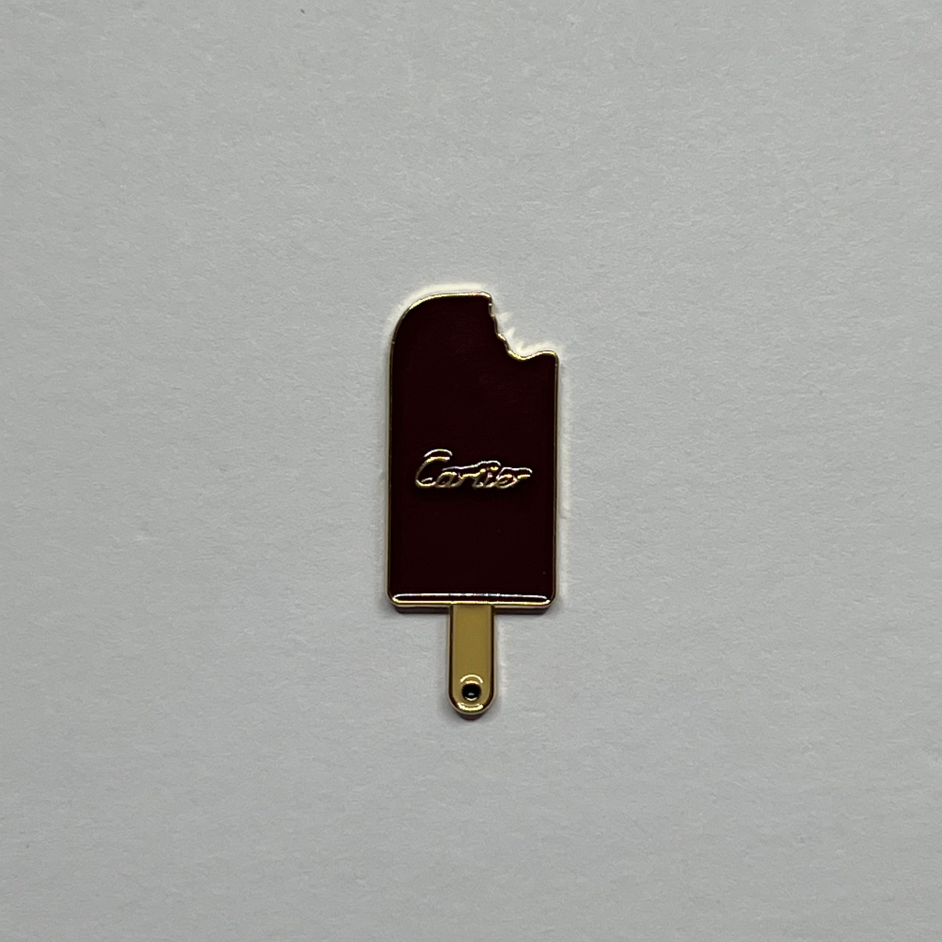 Katier bite metal sticker