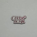 Girl boss metal sticker