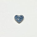 Heart keychain charms