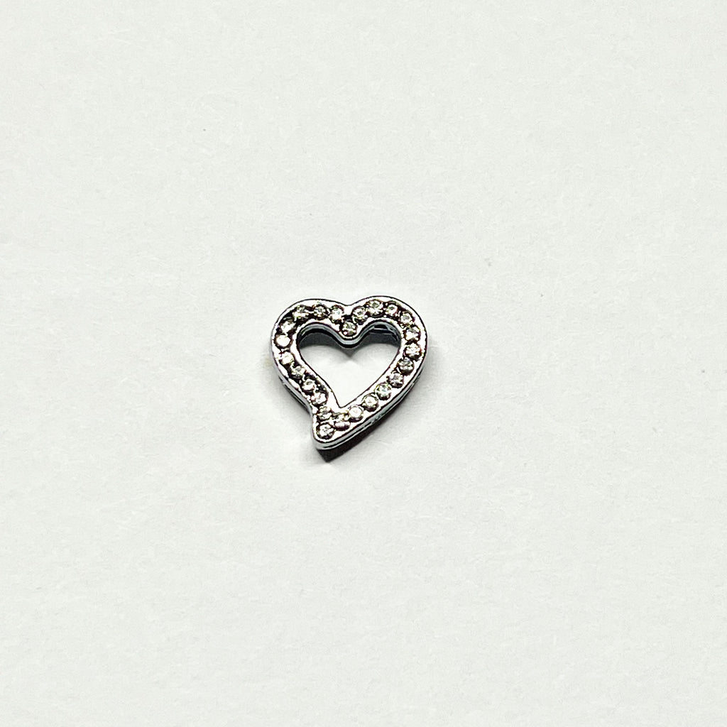 Heart keychain charms
