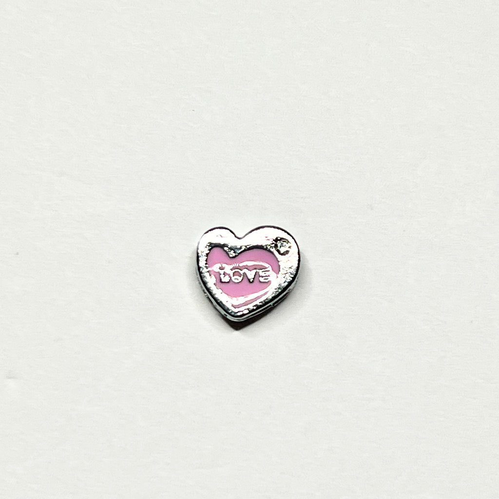 Heart keychain charms