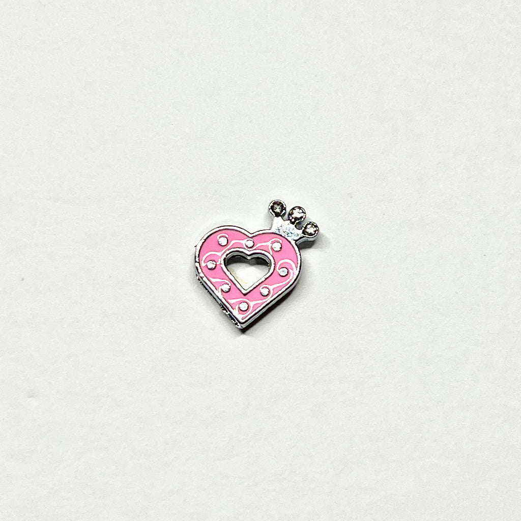 Heart keychain charms