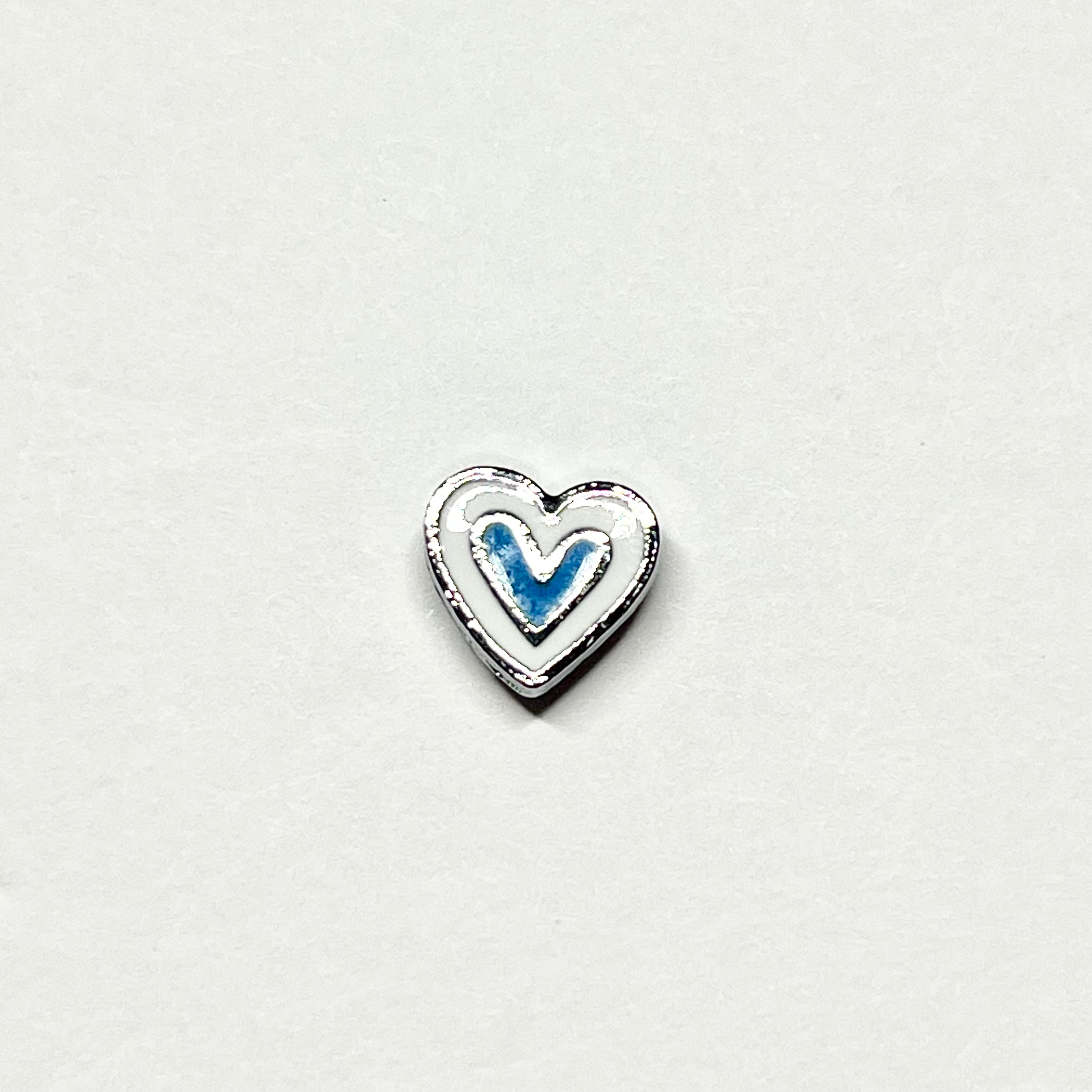 Heart keychain charms