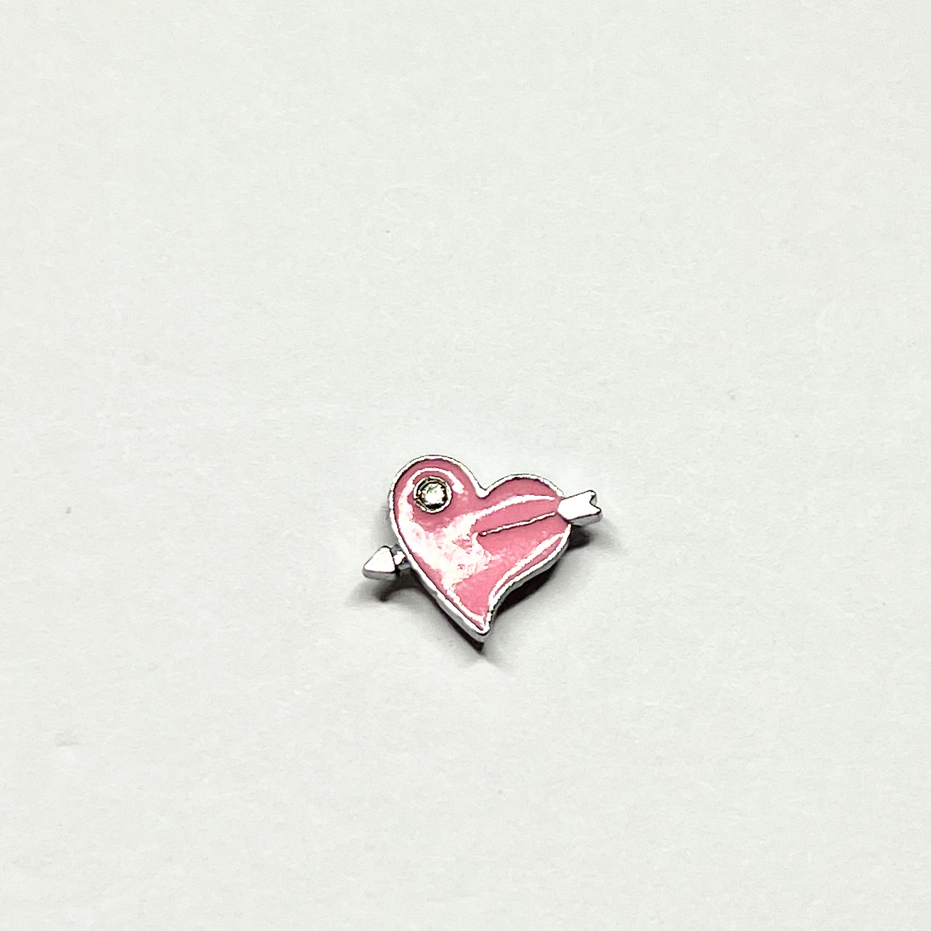 Heart keychain charms