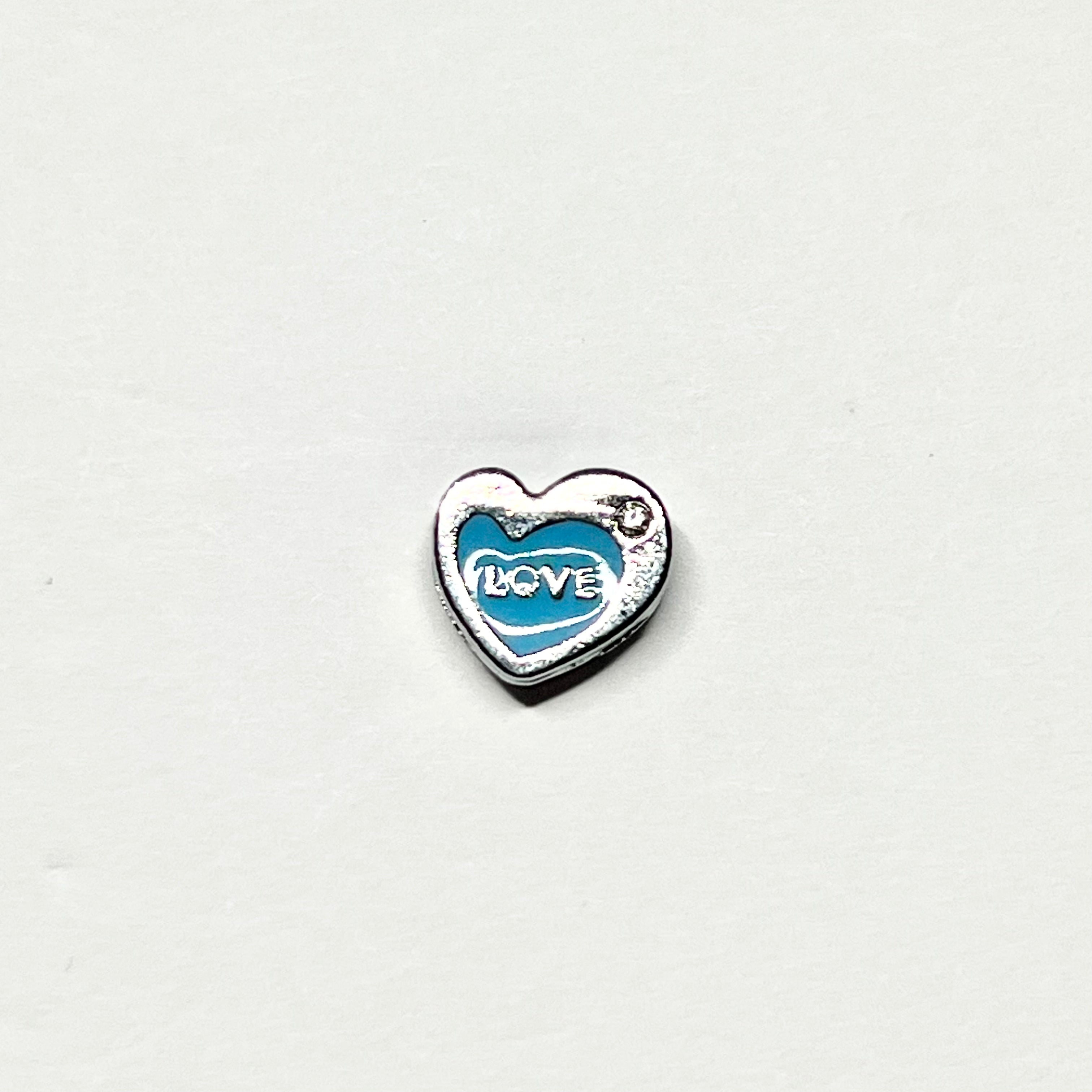 Heart keychain charms