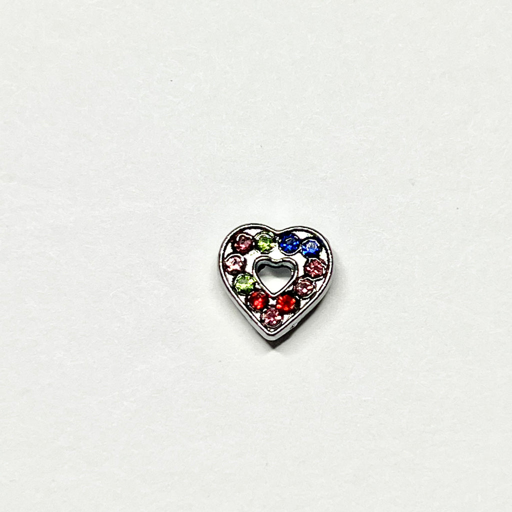 Heart keychain charms