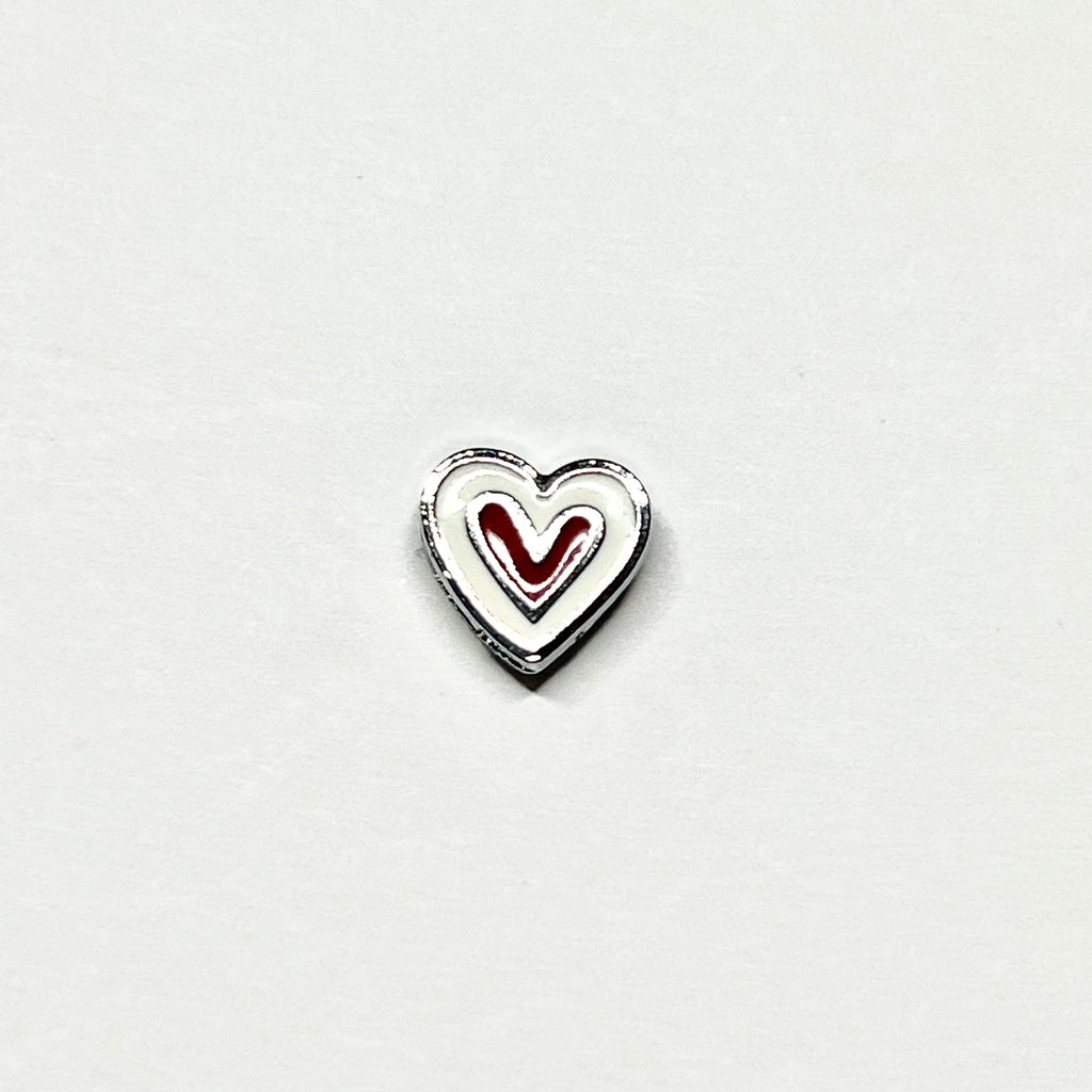 Heart keychain charms