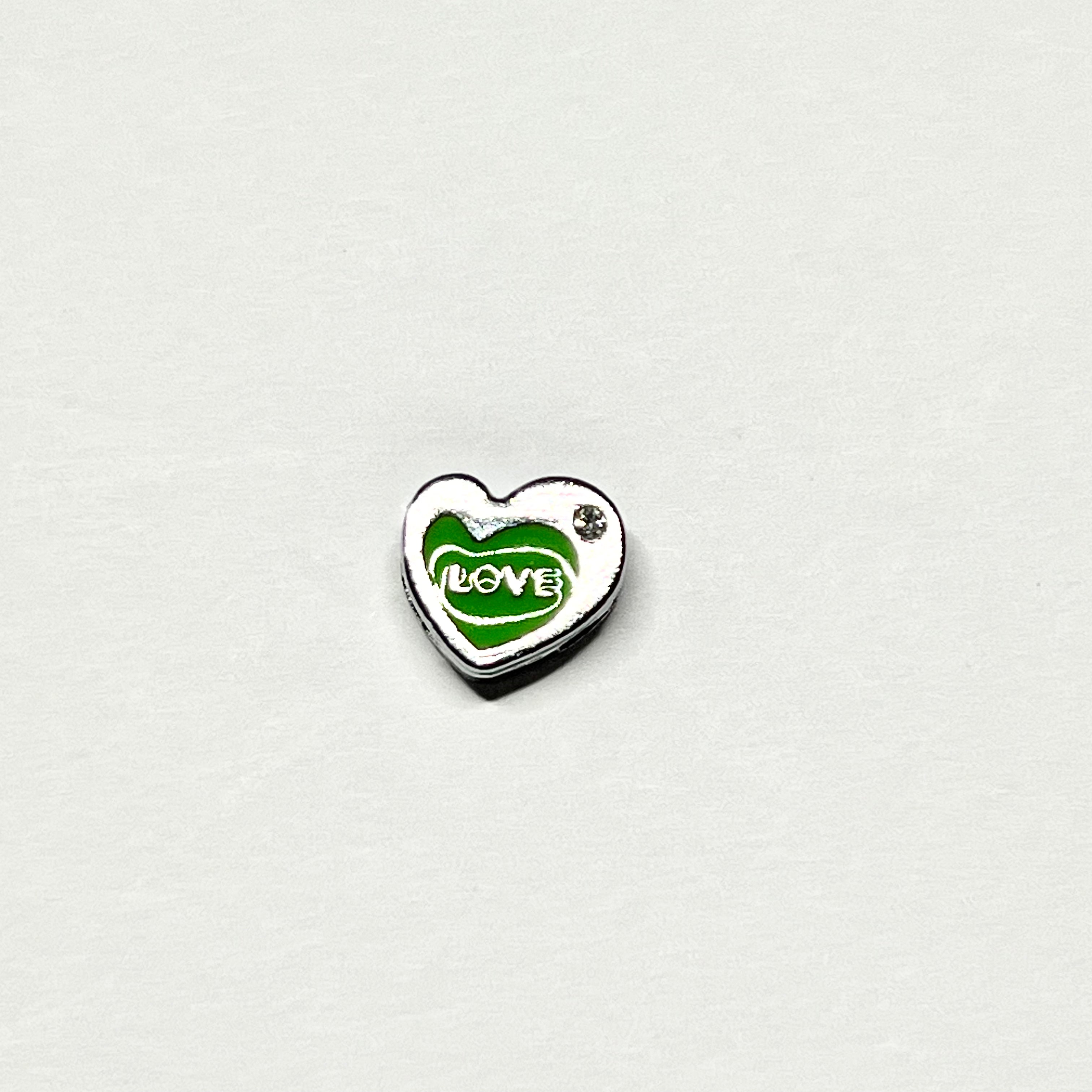 Heart keychain charms
