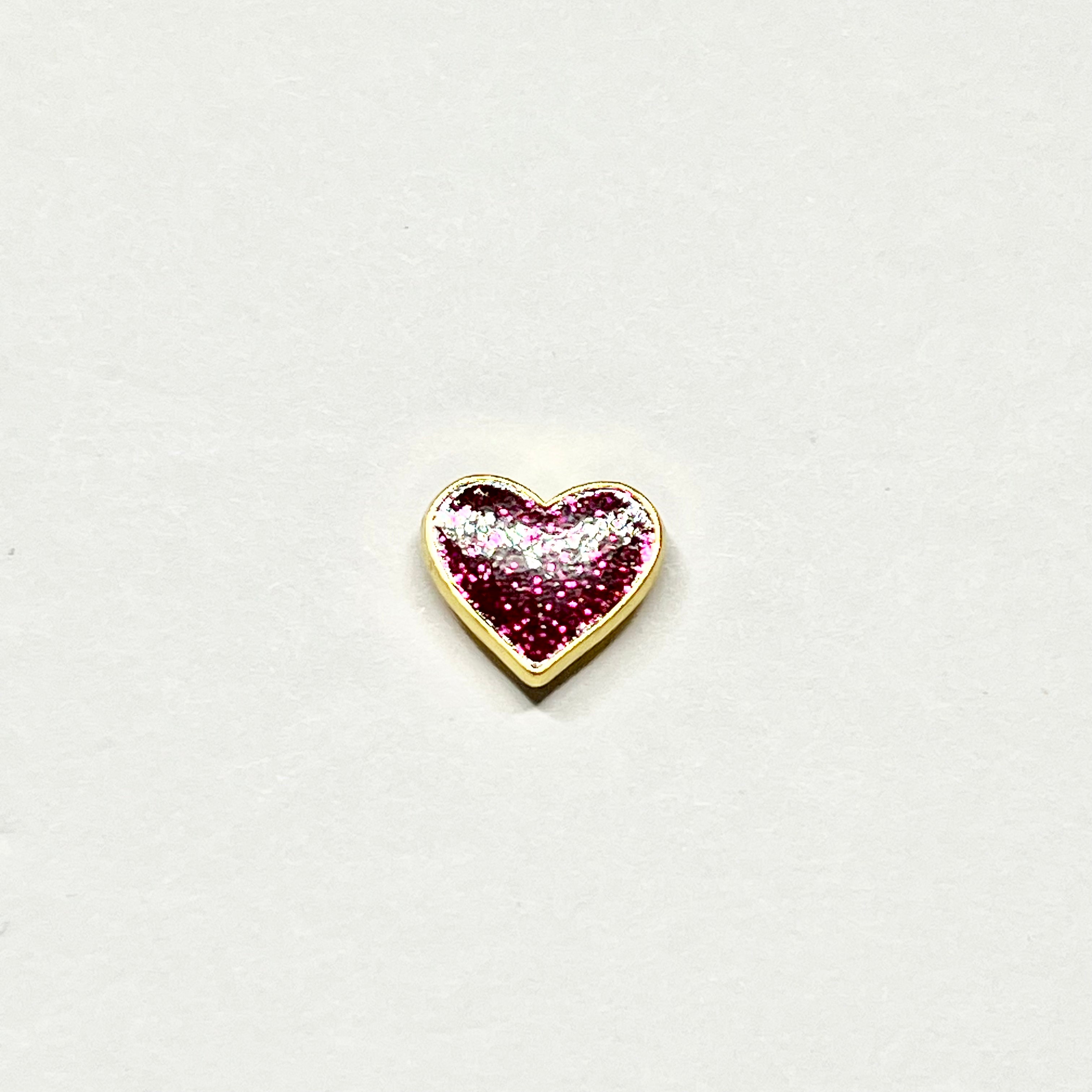 Heart keychain charms